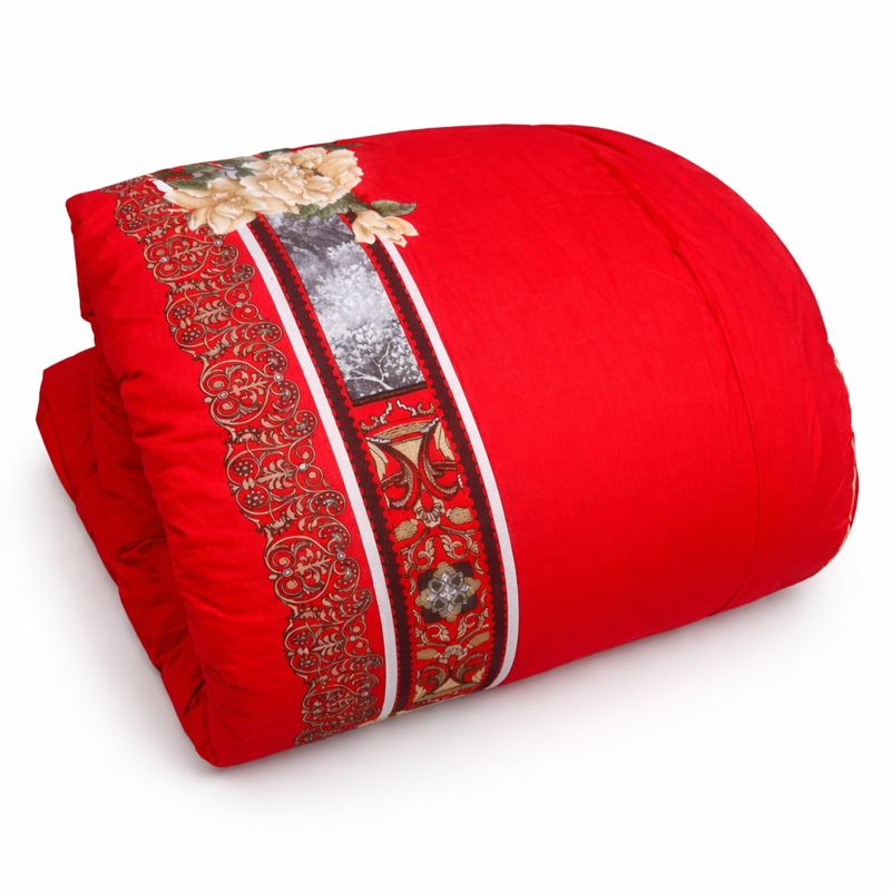 Red Royal Print Comforter
