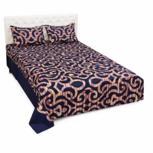 Classical Home Tex Modern Navy Blue Bedset