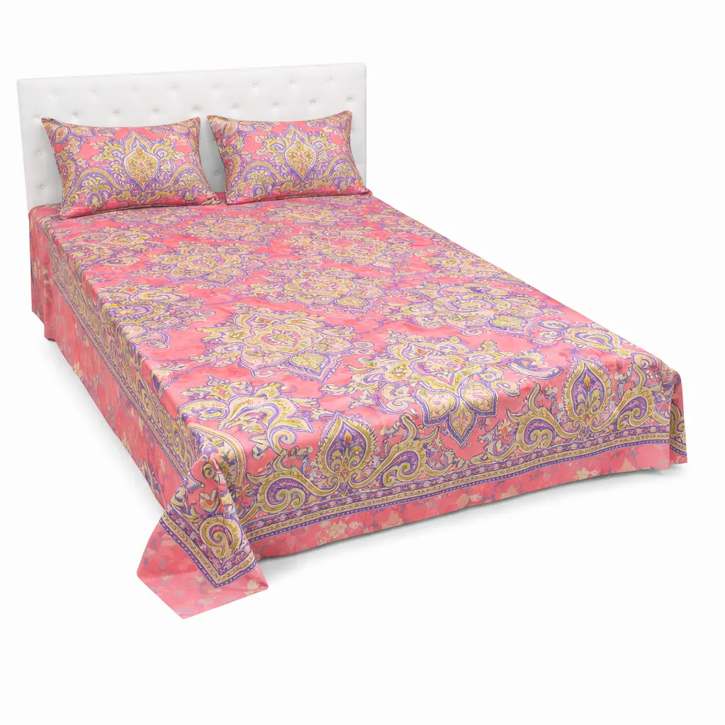 Premium Vibrant Paiseley Bed Set